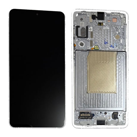 Samsung Galaxy S26 PLUS (SM-S947B) Complete LCD with Frame in Silver — Genuine PreAssembled (GPA) [GH82-39123F]