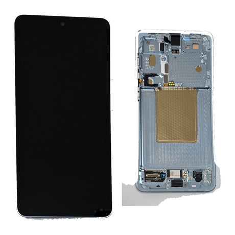 Samsung Galaxy S26 (SM-S942B) Complete LCD with Frame in Light Blue — Genuine PreAssembled (GPA) [GH82-39192B]