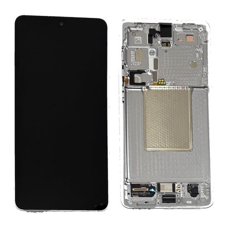 Samsung Galaxy S26 (SM-S942B) Complete LCD with Frame in White — Genuine PreAssembled (GPA) [GH82-39192D]