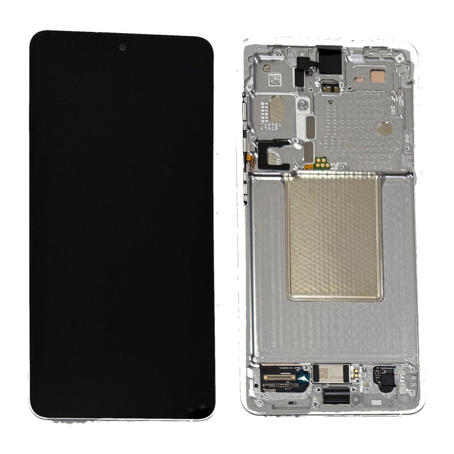 Samsung Galaxy S26 (SM-S942B) Complete LCD with Frame in White — Genuine PreAssembled (GPA) [GH82-39192D]