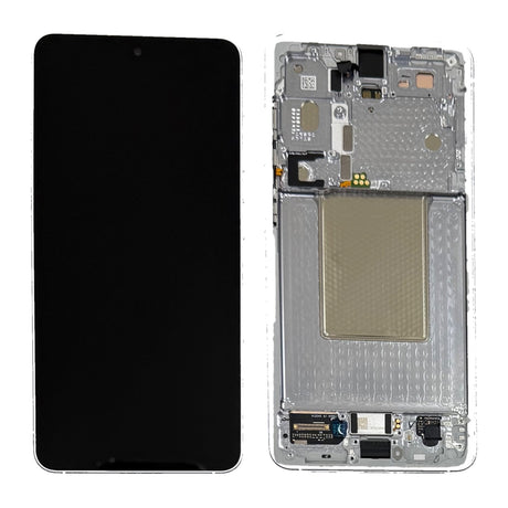 Samsung Galaxy S26 (SM-S942B) Complete LCD with Frame in Silver — Genuine PreAssembled (GPA) [GH82-39192F]
