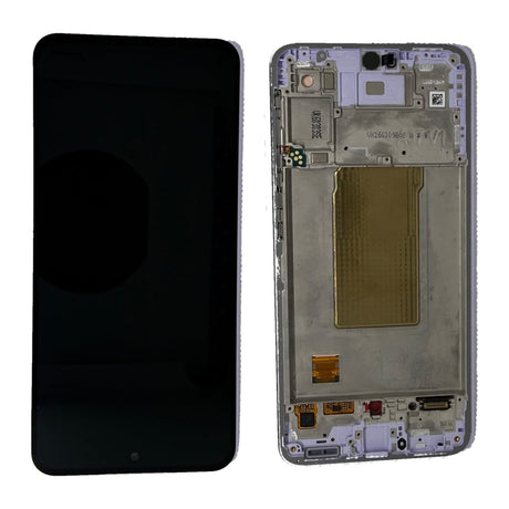 Samsung Galaxy A37 (SM-A376B) Complete LCD with Frame in Violet — Service Pack (SVC) [GH82-39232D]