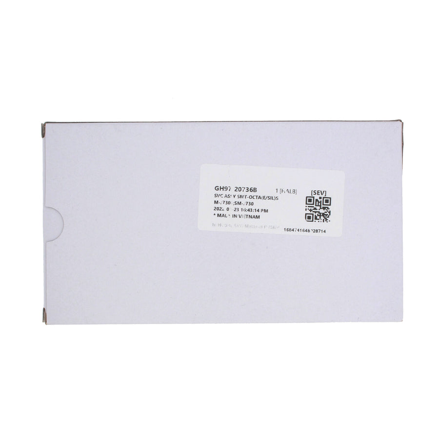 Samsung Galaxy J7 2017 (SM-J730F) Complete LCD with Frame in Silver — Service Pack (SVC) [GH97-20736B]