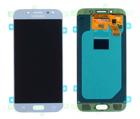 Samsung Galaxy J5 2017 (SM-J530F) Complete LCD with Frame in Silver — Service Pack (SVC) [GH97-20738B]