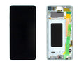 Samsung Galaxy S10 (SM-G973F) Complete LCD with Frame in Gre - GH82-18850E
