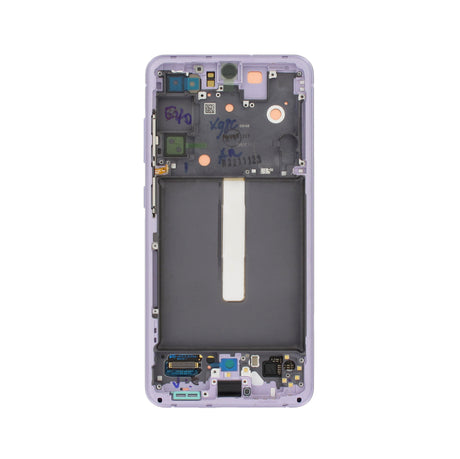 Samsung Galaxy S21 FE (SM-G990F) Complete LCD with Frame in Lavender — Service Pack (SVC) [GH82-26414D]
