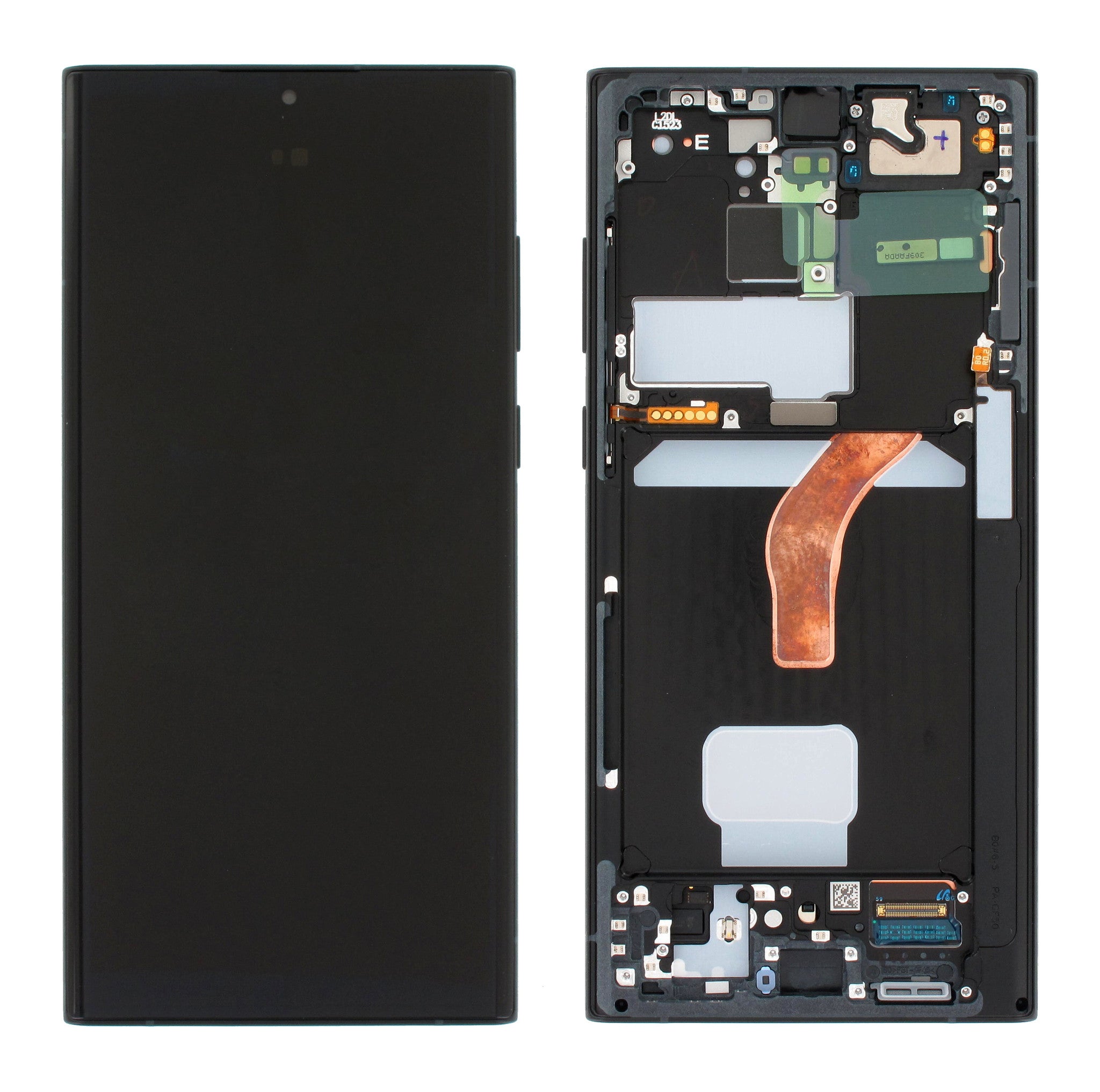 Samsung Galaxy S22 ULTRA (SM-S908B) Complete LCD with Frame  - GH82-27488E