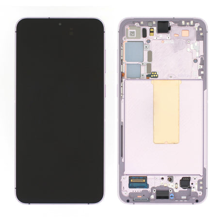 Samsung Galaxy S23 PLUS (SM-S916B) Complete LCD with Frame in Lavender — Genuine PreAssembled (GPA) [GH82-30476D]