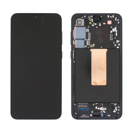 Samsung Galaxy S23 PLUS (SM-S916B) Complete LCD with Frame in Gray — Genuine PreAssembled (GPA) [GH82-30476E]