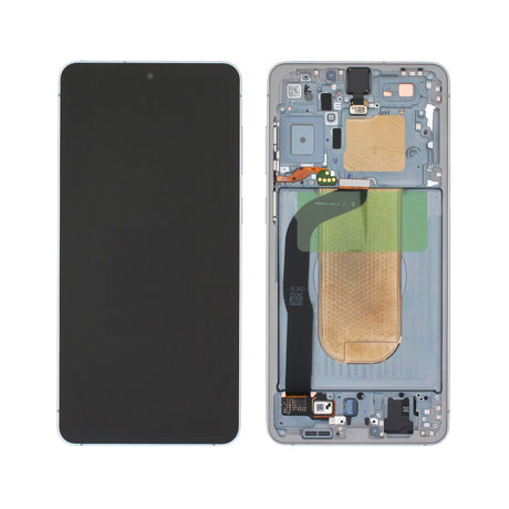 Samsung Galaxy S25 EDGE (SM-S937B) Complete LCD with Frame in Grey — Service Pack (SVC) [GH82-37224A]