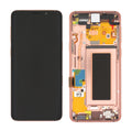 Samsung Galaxy S9 (SM-G960F) Complete LCD with Frame in Gold - GH97-21696E