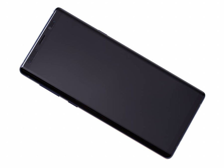 Samsung Galaxy NOTE 9 (SM-N960F) Complete LCD with Frame in Blue — Service Pack (SVC) [GH97-22269B]
