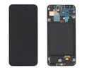 A30 Black LCD with Frame — GH82-19202A