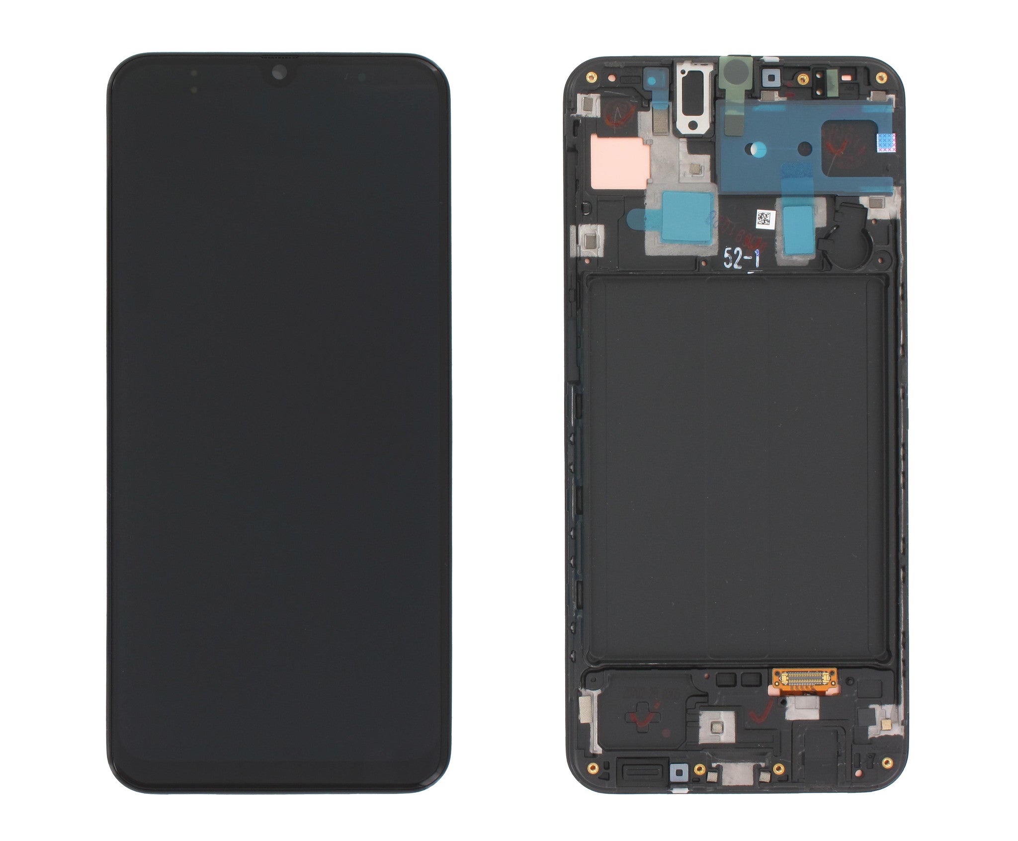 A30 Black LCD with Frame — GH82-19202A