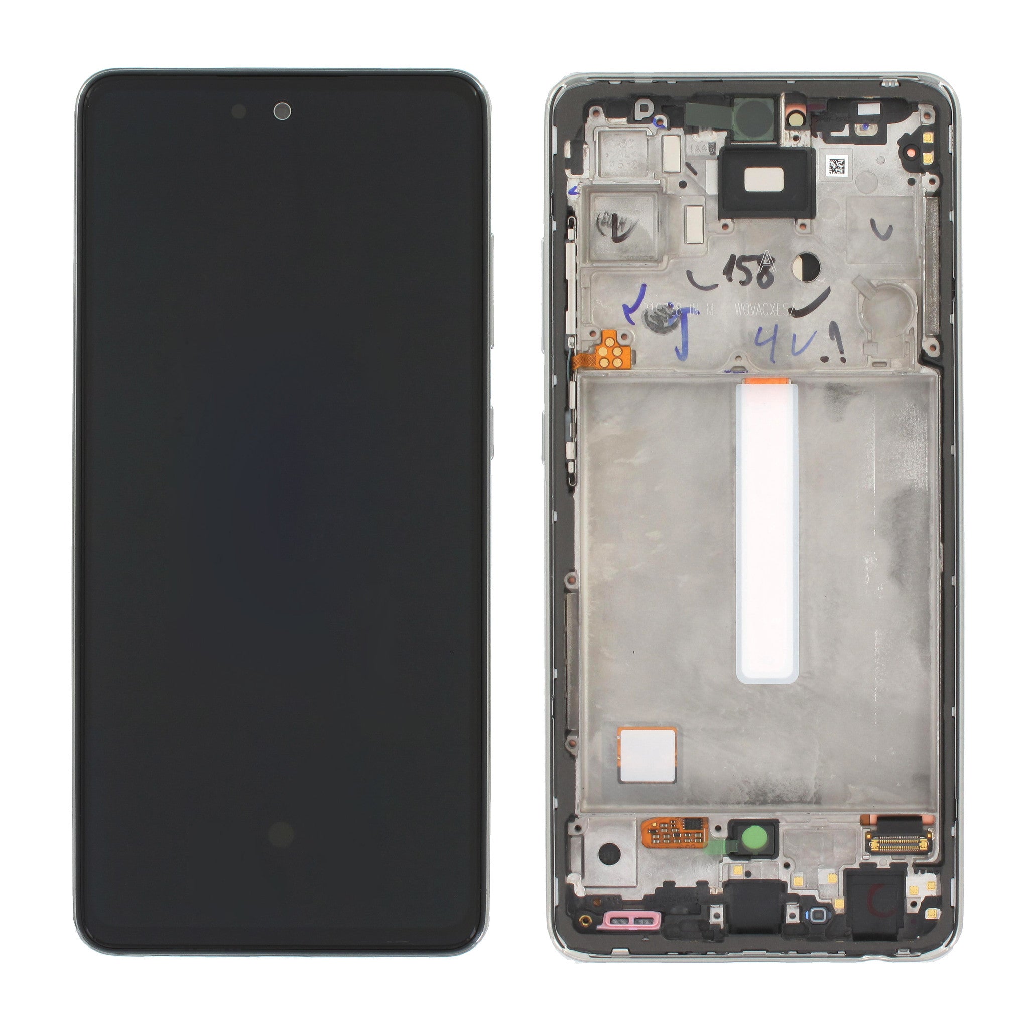 A52 White LCD with Frame — GH82-25524D
