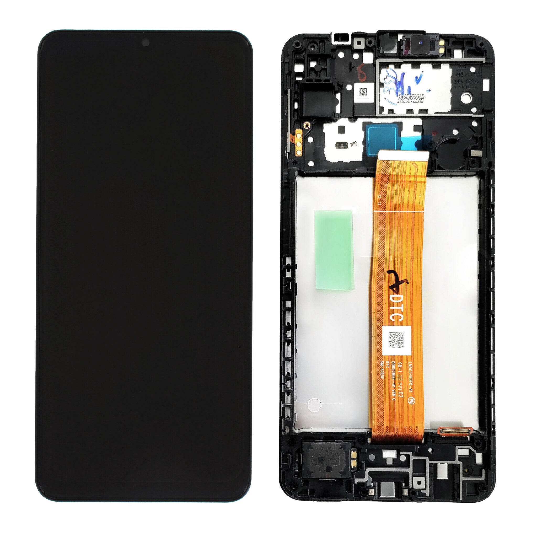 A12s Black LCD with Frame — GH82-26486A