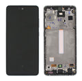 A52s White LCD with Frame — GH82-26861D