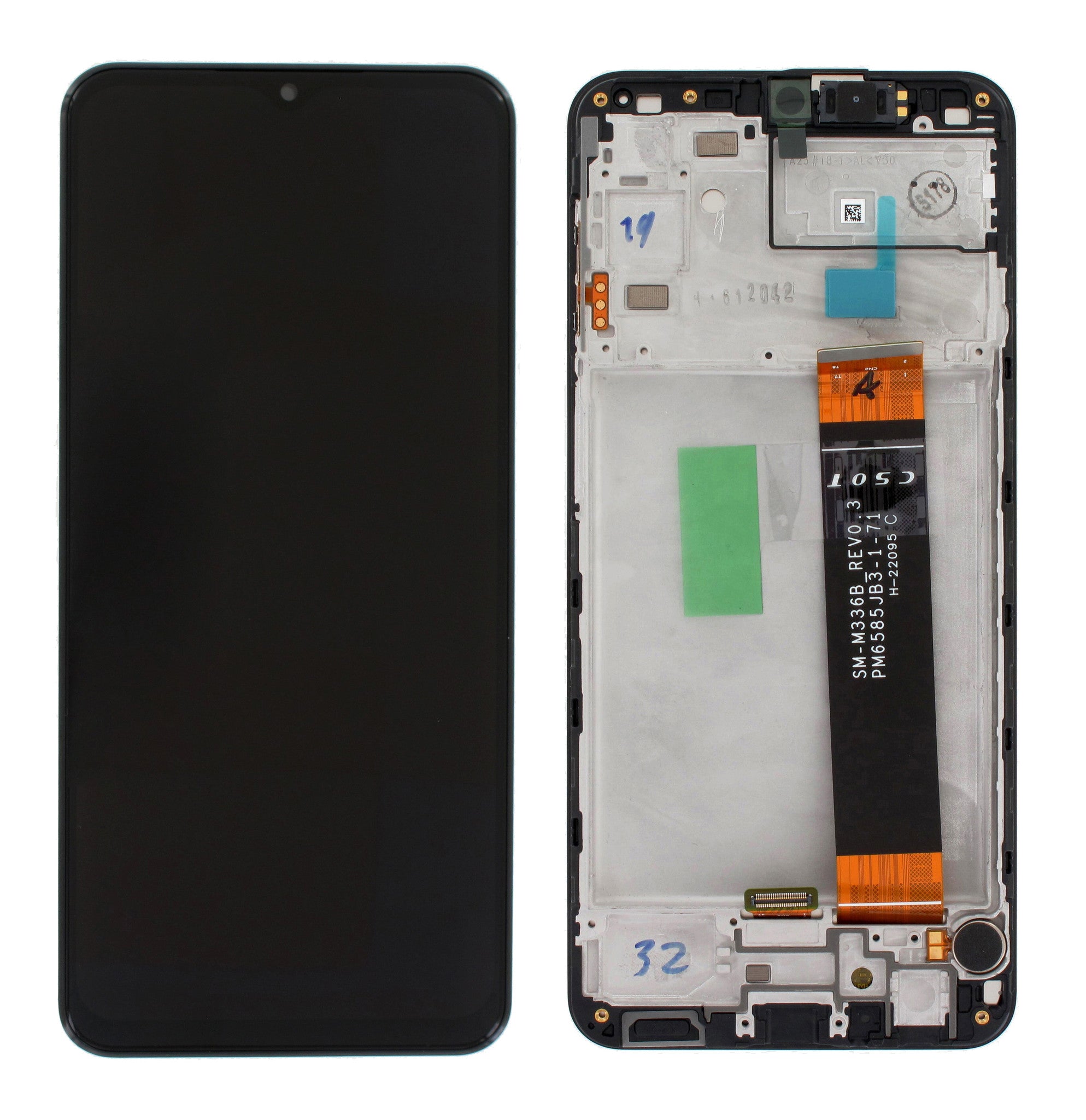 A23 4G Black LCD with Frame — GH82-28657A