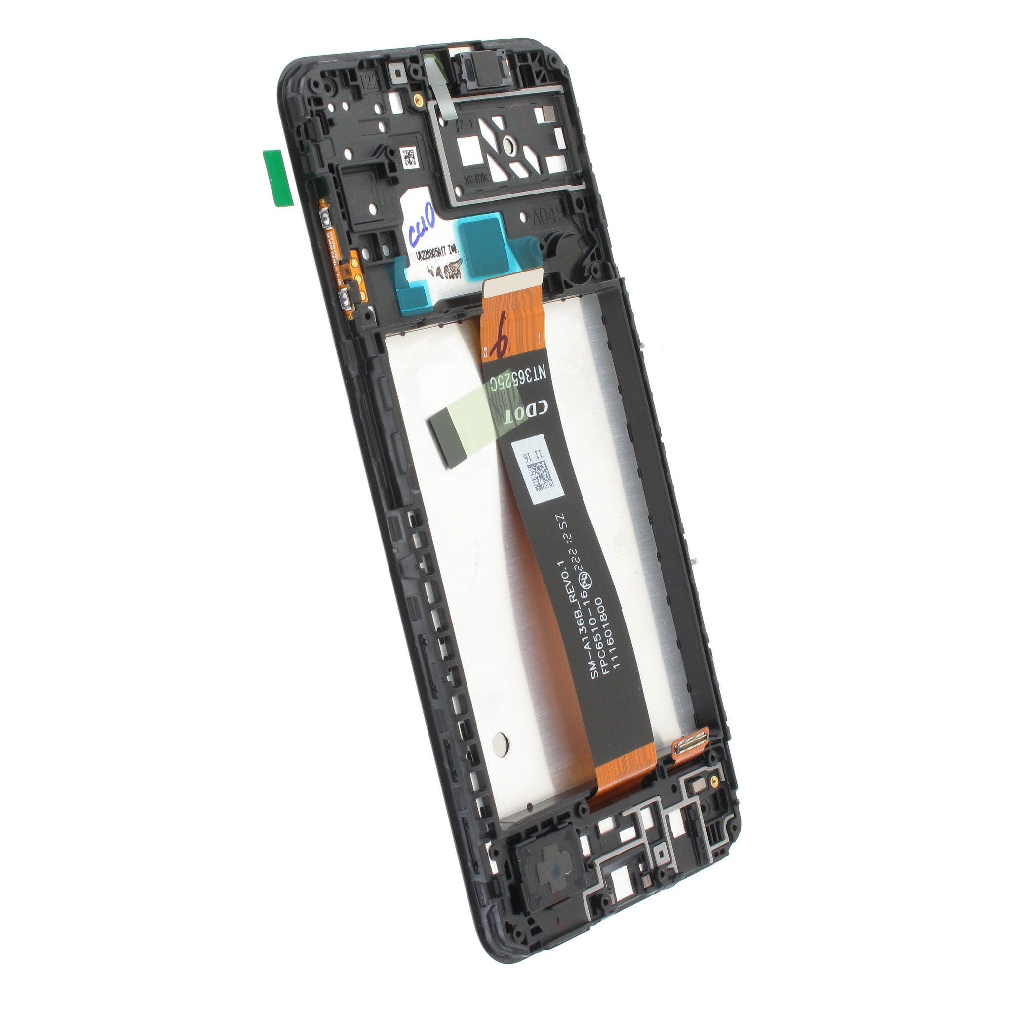 A04s Black LCD — angle 2