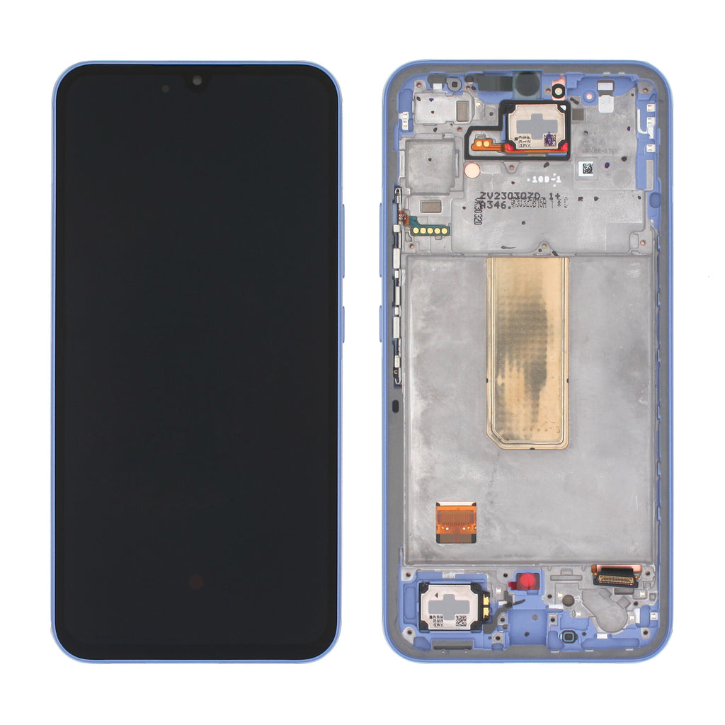 A34 Violet LCD with Frame — GH82-31200D