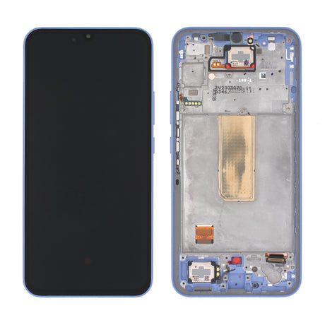 Samsung Galaxy A34 (SM-A346B) Complete LCD with Frame in Violet — Service Pack (SVC) [GH82-31200D]