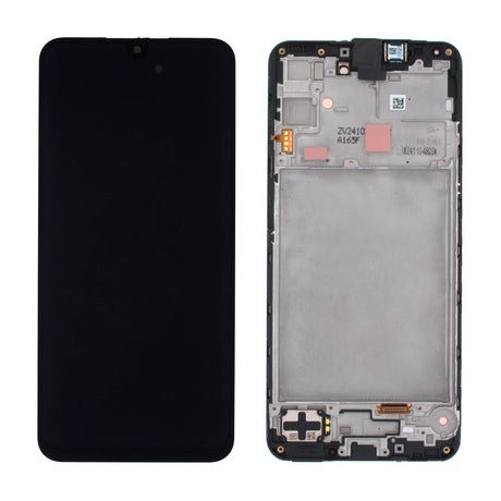 Samsung Galaxy A16 4G (SM-A165F) Complete LCD with Frame in Black — Service Pack (SVC) [GH82-36253A]
