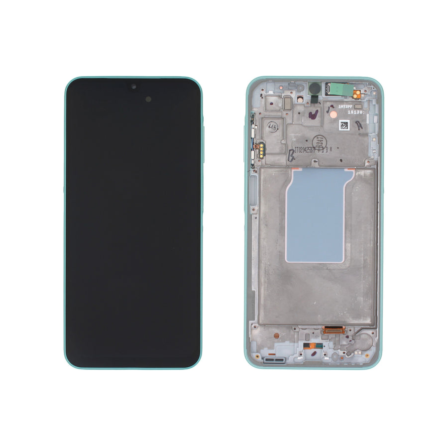 Samsung Galaxy A26 5G (SM-A266B) Complete LCD with Frame in Green — Service Pack (SVC) [GH82-37049C]