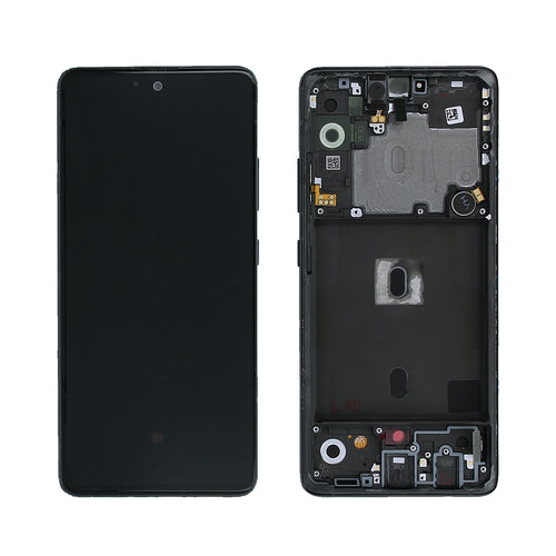 A51 5G Black LCD with Frame — GH82-23100A